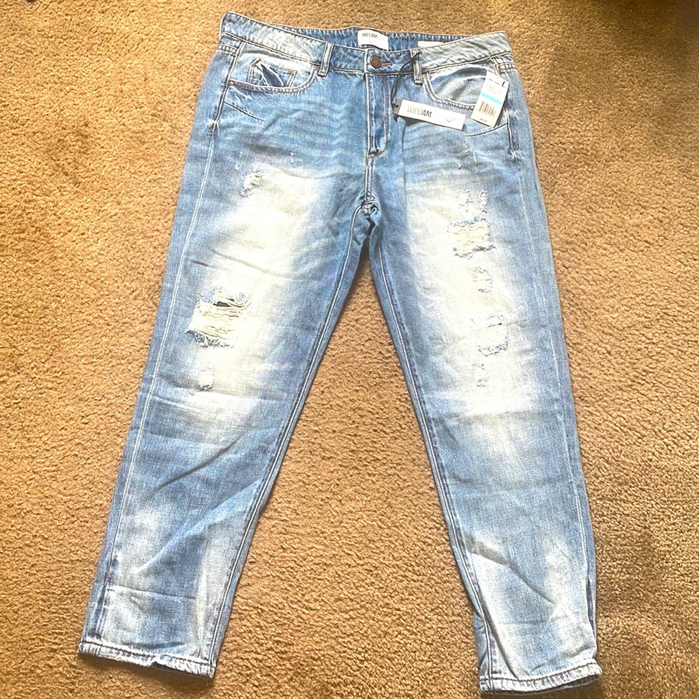 William Rast Slouchy Boyfriend Jeans